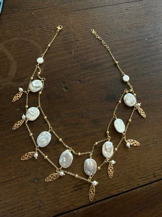 Gargantilla Hasbun Luna Nazarí Perlas Barrocas