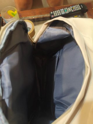 Mochila impermeable beige
