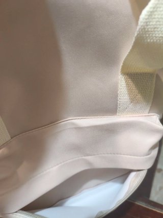 Mochila impermeable beige