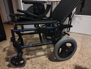 Silla ruedas  plegable
