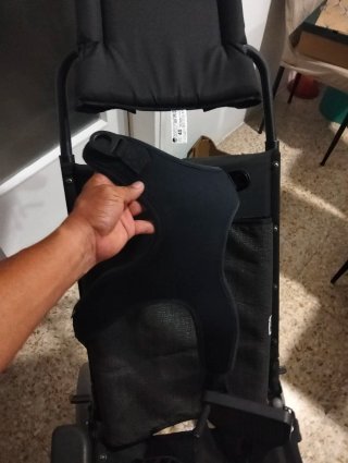 Silla ruedas  plegable
