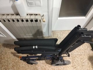 Silla ruedas  plegable