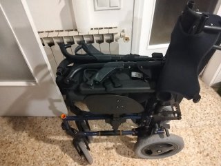Silla ruedas  plegable