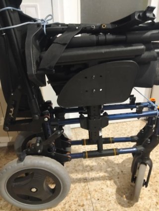 Silla ruedas  plegable