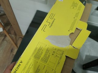 Ps2 Slim Negra con Caja y Accesorios