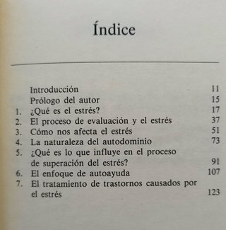 Libro "Supere el estrés"