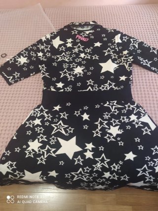Vestido Pinko Estrellas Talla S Nuevo