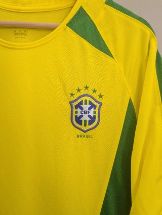 Maglia Calcio Brasile 2002 Nike