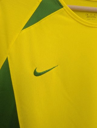 Maglia Calcio Brasile 2002 Nike