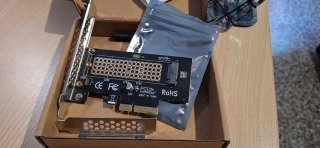 Adaptador M.2 NVMe a PCI Express