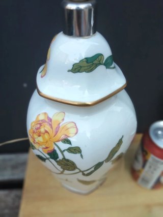 Lampada Tibor CH Hispania Manises Vintage Ceramica