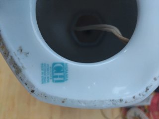 Lampada Tibor CH Hispania Manises Vintage Ceramica