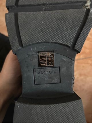 Botas Parfois negras acolchadas