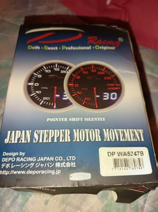 Medidor Presión Aceite DEPO Racing Japan