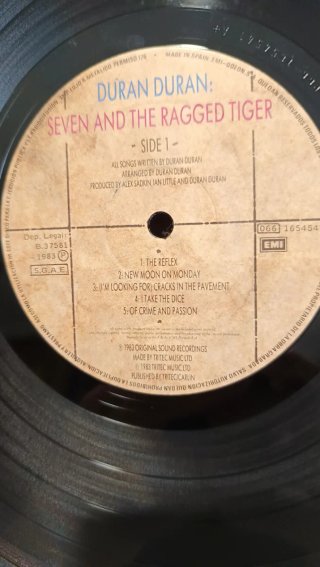 Vinilo Duran Duran - Seven and the Ragged Tiger