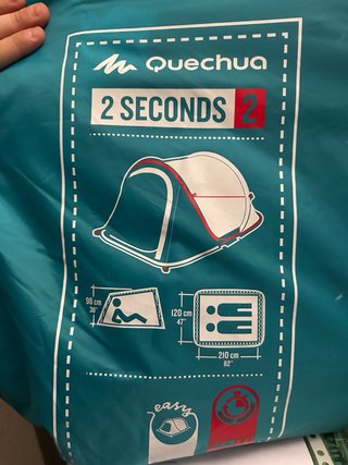 Tienda de campaña 2 personas