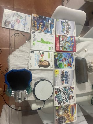 Pack Wii  + 10 Juegos + 3 Mandos + wii board