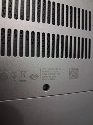 HP ProBook 440 G5 Plata