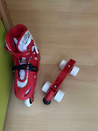 Patines niña en línea o 4 ruedas