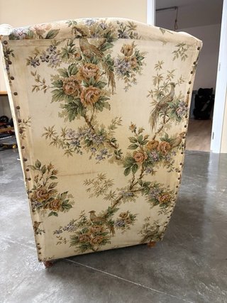 Butaca clásica floral