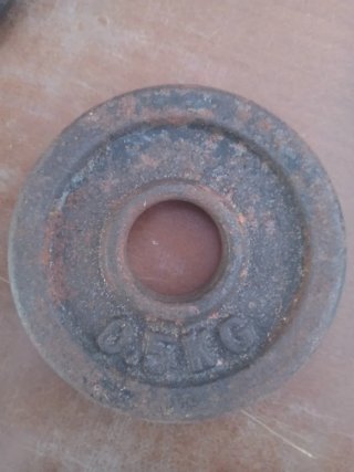 4 Discos Musculación 0.5kg