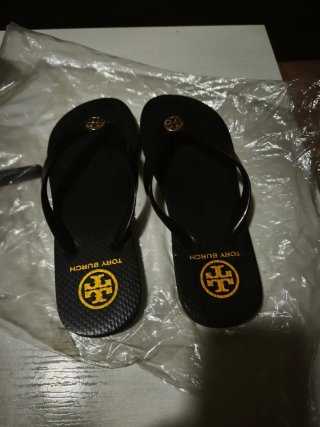 Sandalias Tory Burch Negras y Doradas A ESTRENAR!!