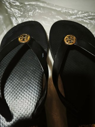Sandalias Tory Burch Negras y Doradas A ESTRENAR!!