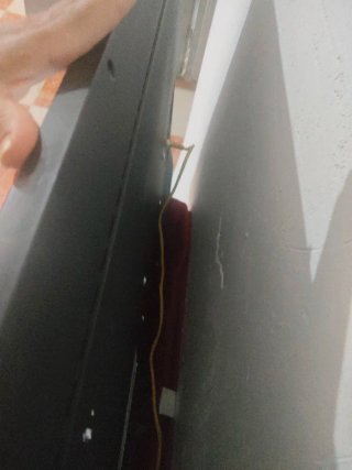 Televisión Smart TV Negra