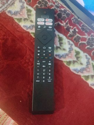 Televisión Smart TV Negra