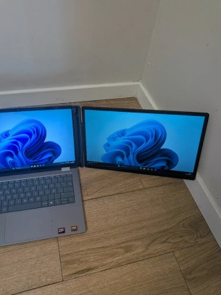 Extensor triple pantalla 15.6 portátil