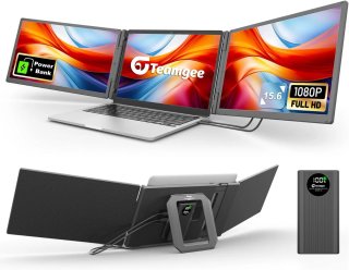 Extensor triple pantalla 15.6 portátil