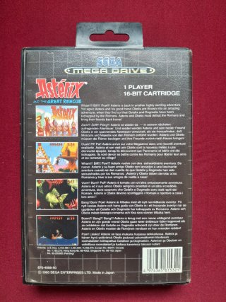 🇪🇸 ASTERIX SEGA MEGADRIVE PAL COMPLETO