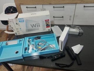 Consola Wii Blanca con Caja
