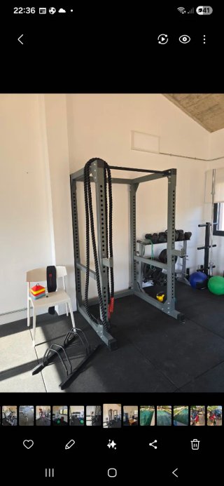 Rack de peso libre para gimnasio