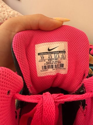Zapatillas Nike Air Force Mid Negras y Rosas