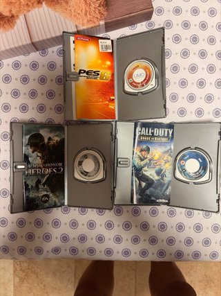 Lote 4 Juegos PSP.