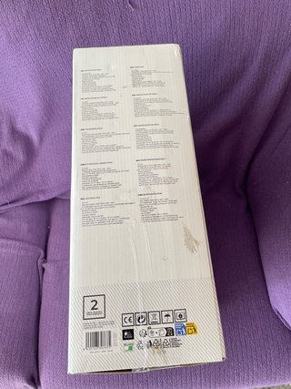 Ventilador de mesa 45W,originar 30,ahora 18