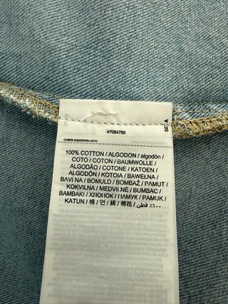 Sobrecamisa vaquera Mango Talla S