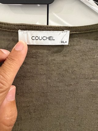 Chaqueta punto elegante verde XL