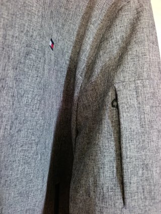 Chaqueta Tommy Hilfiger Gris Talla M Un solo uso