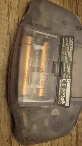 Game Boy Advance Transparente Gris
