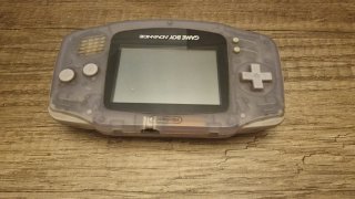 Game Boy Advance Transparente Gris