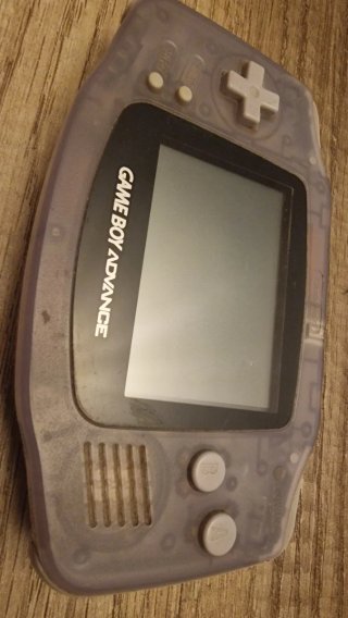 Game Boy Advance Transparente Gris