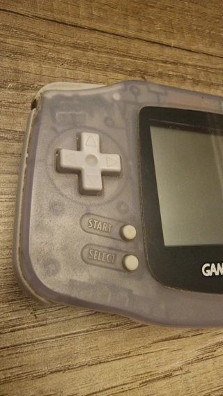 Game Boy Advance Transparente Gris