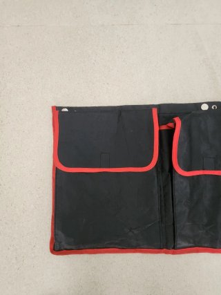 Organizador Maletero Colgante Negro y Rojo