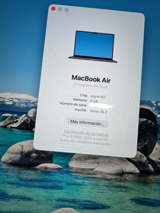 MacBook Air M2 Negro/Gris