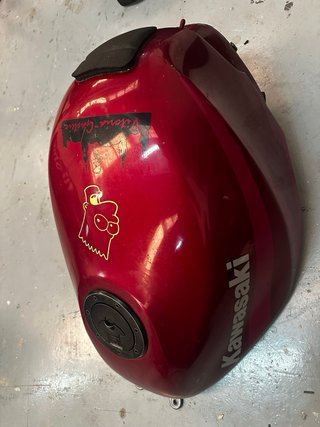 Depósito Kawasaki ZZR600 granate