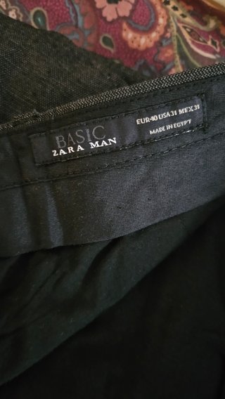 Traje Zara Hombre Talla 40 Gris