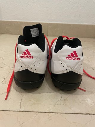 Zapatillas Adidas Fútbol Sala Blancas Rojas