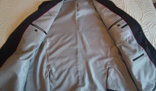 Americana traje hombre T60 negra